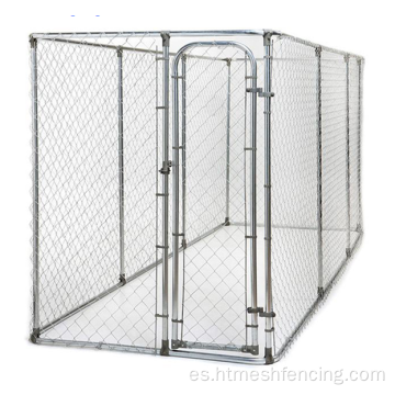 2.29m x3.96mx1.83m Altura Galvanized Metal Dog Run Kennel